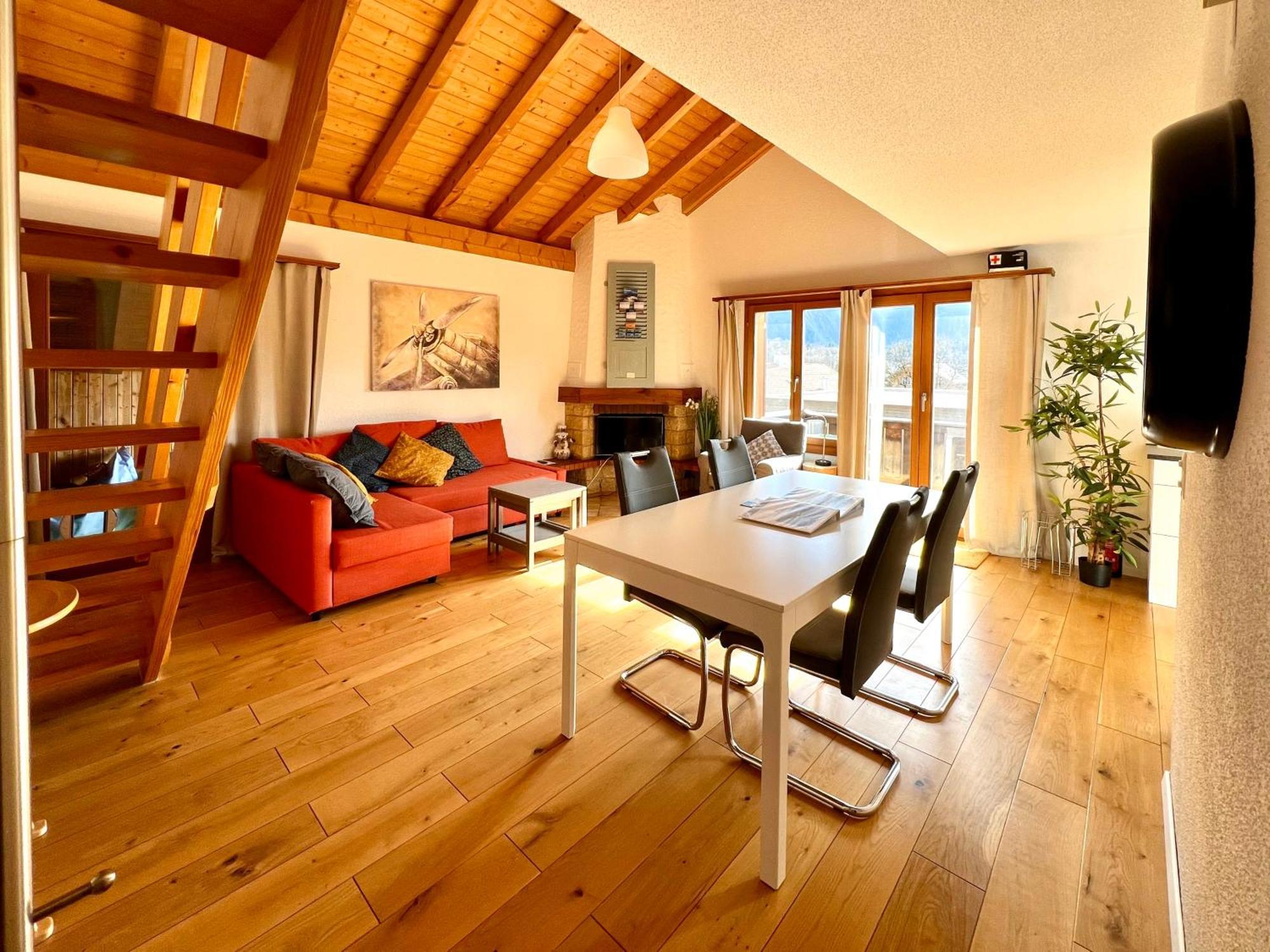 Maisonette 4.5 Zimmer, Naehe Ballenberg Hofstetten bei Brienz Ngoại thất bức ảnh